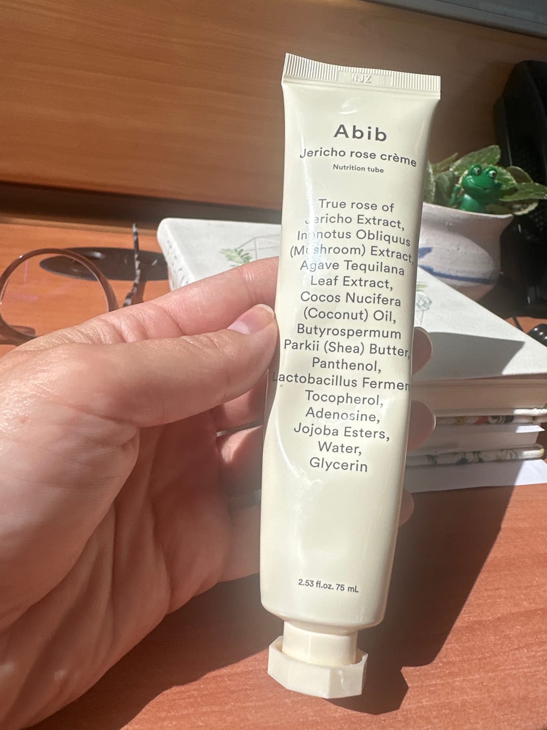 Customer photo review of Jericho Rose Cream Nutrition Tube