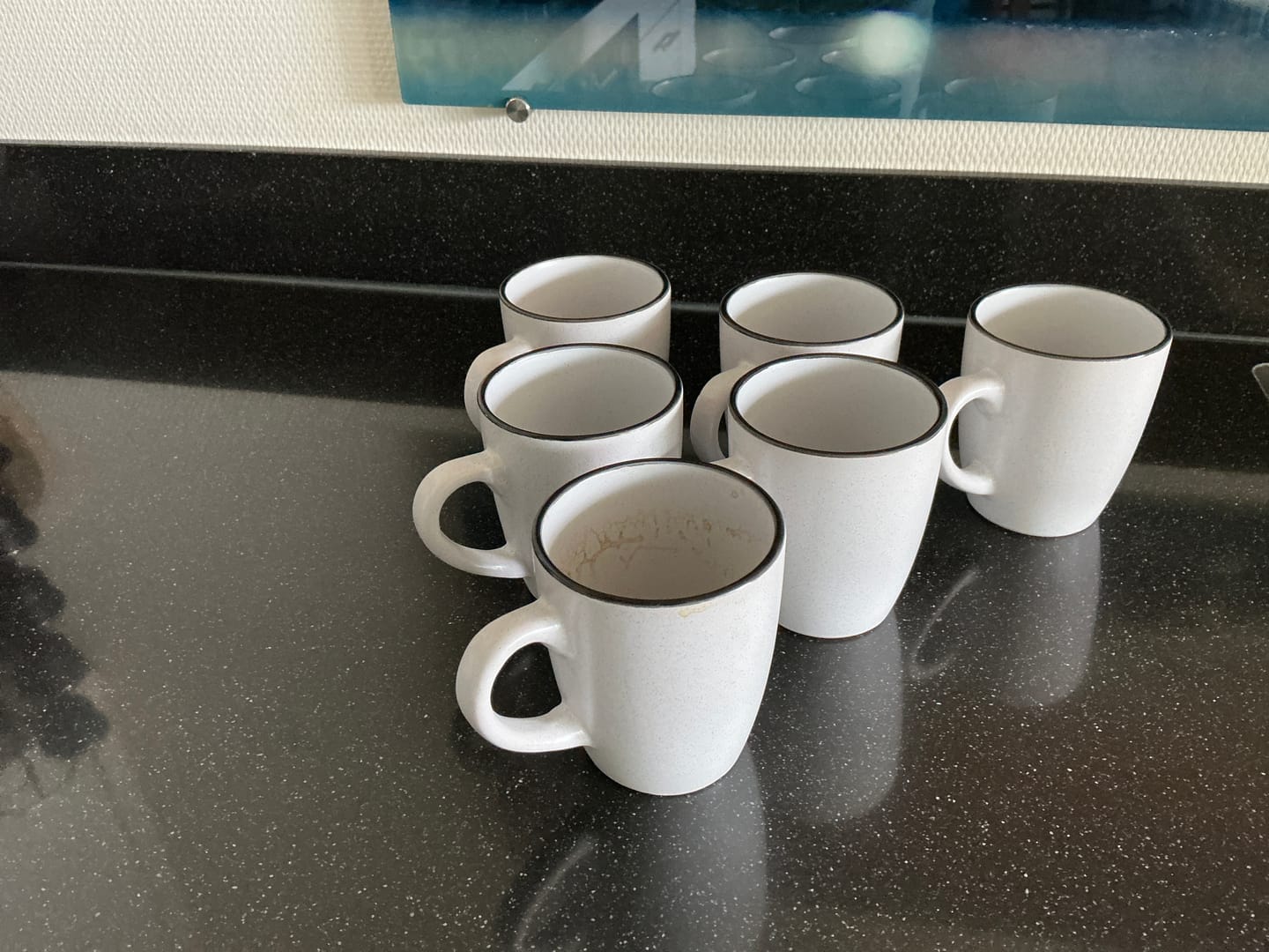 Customer photo review of Cosy & Trendy Mokken Speckle Wit 350 ml - 6 stuks