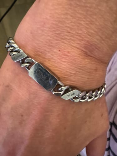 Customer photo review of Familieschakel Armband Voor Oma