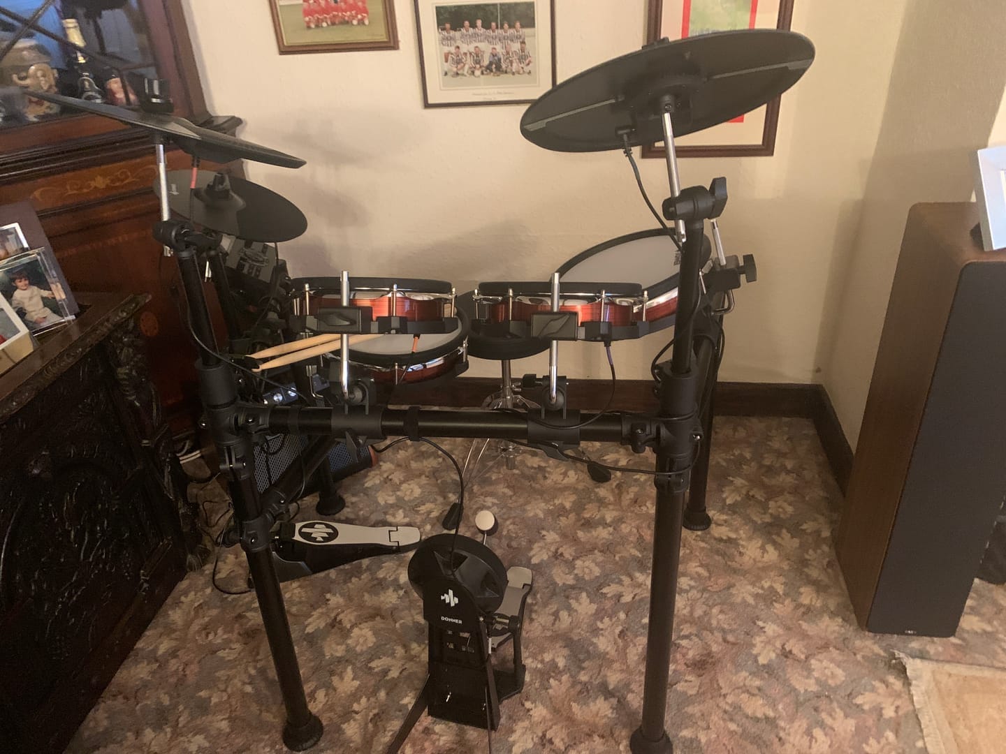 Customer photo review of Donner DED-200Max Batteries Electroniques