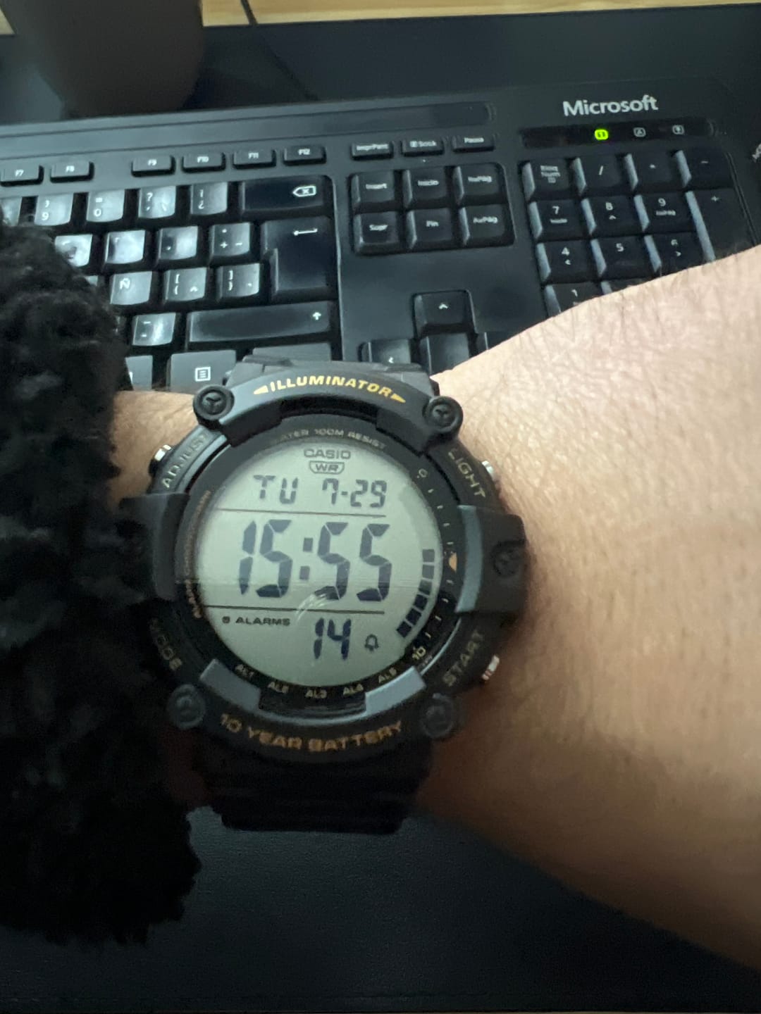 Customer photo review of Reloj Casio Vintage AE-1500WHX-1AVDF Negro
