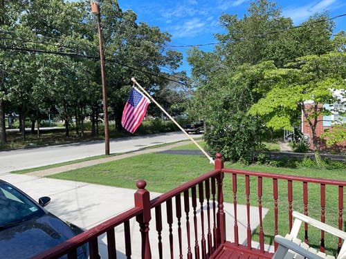 Customer photo review of 16" x 24" American Flag