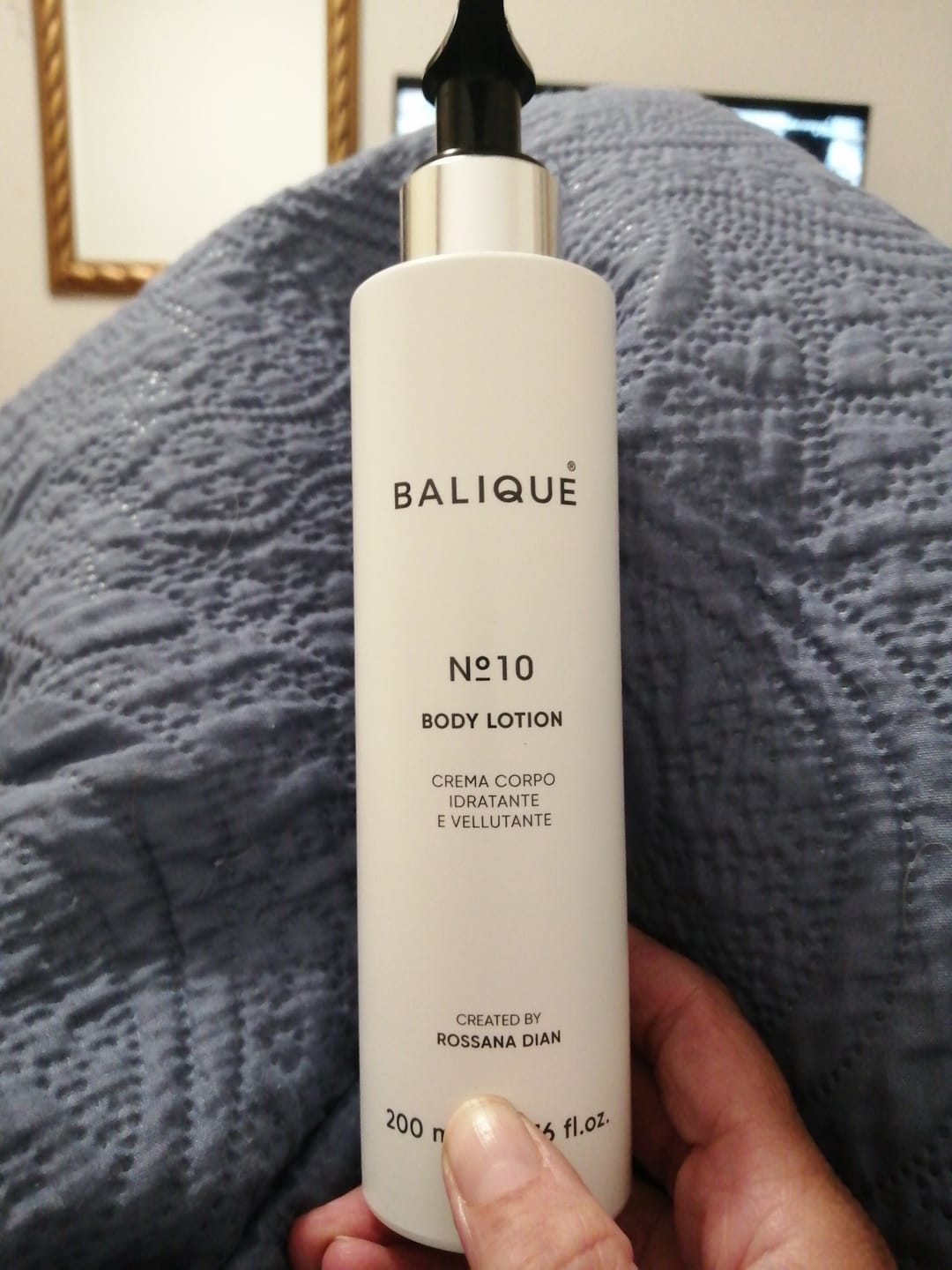 Customer photo review of N°10 BODY LOTION - CREMA CORPO
