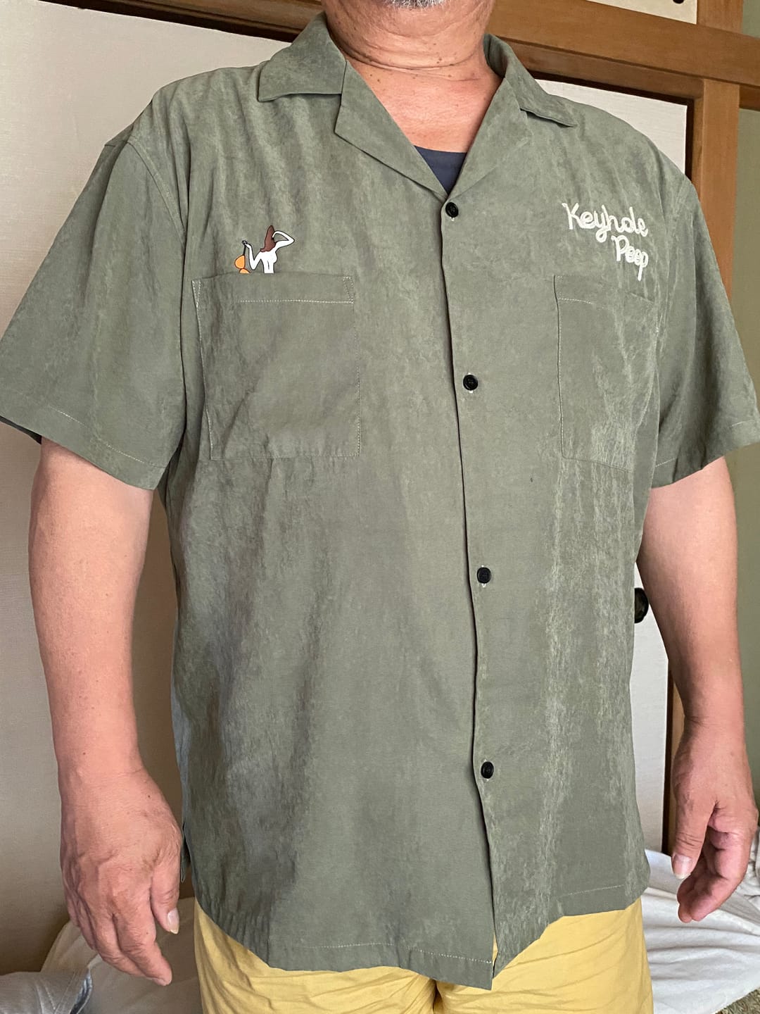 Customer photo review of ピーチスキンシャツ　新色追加！