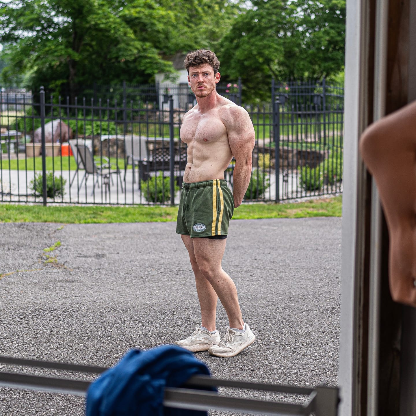 Customer photo review of Vintage Cotton Shorts | Green