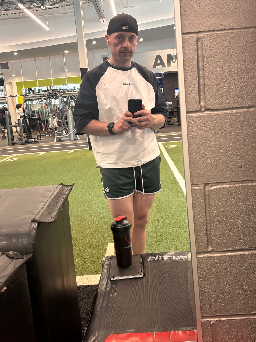 Customer photo review of 4139 - Oversized Baseball Tees