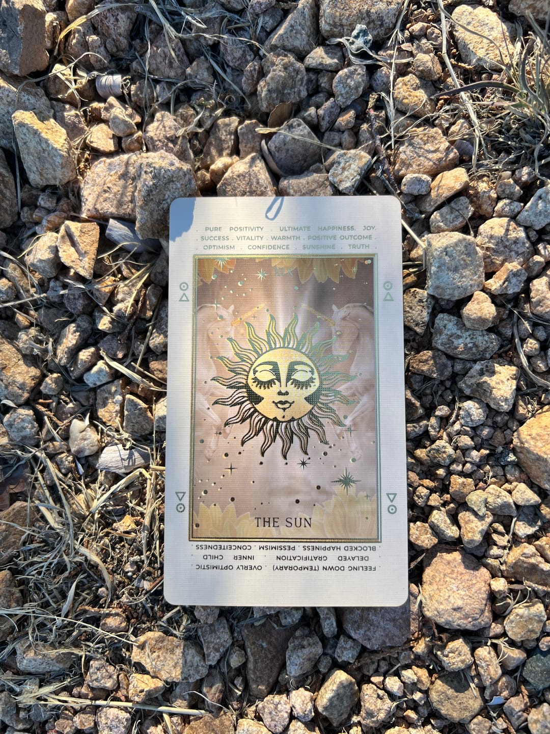 Customer photo review of Lucid Dreams Beginners Tarot • With Keywords™ {EDITION 4}