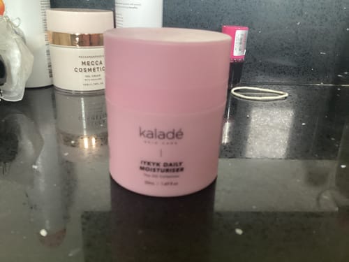 Customer photo review of IYKYK Daily Moisturiser