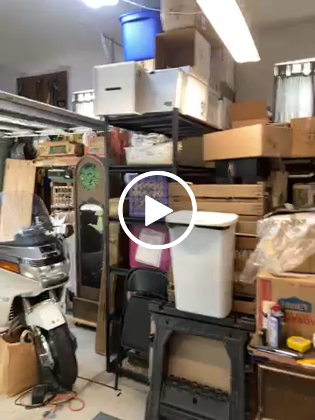 Customer video review of REIBII 6-Tier 55" W Heavy Duty Industrial Garage Shelving, Adjustable Metal Storage Shelving Units, For Basement&Warehouse