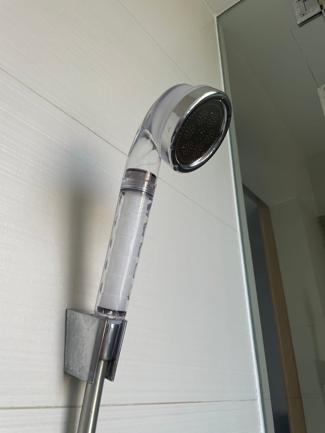 Customer photo review of Vita Puresome Shower Head