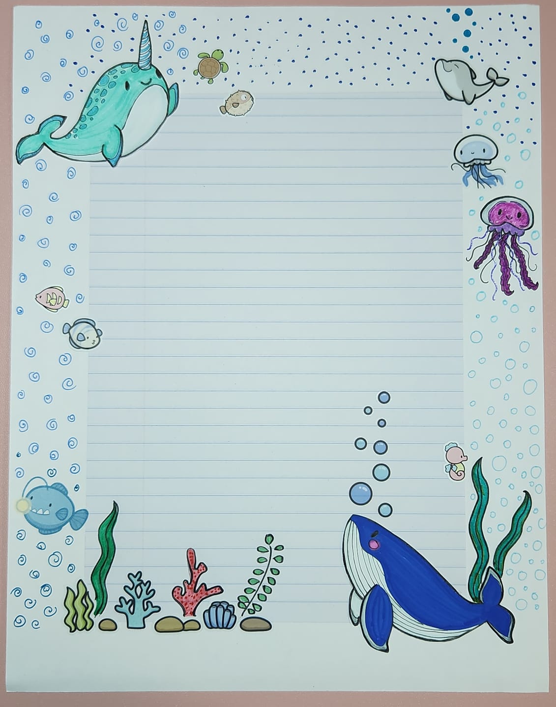 Customer photo review of Deep Blue Sea Variety Sticker Pack
