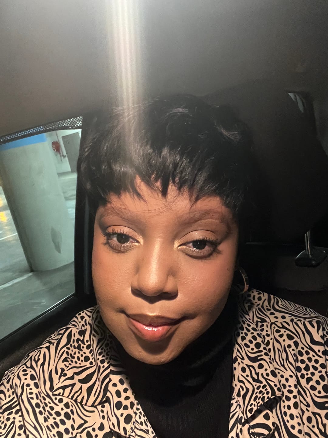 Customer photo review of MUSA - Brazilian Straight Pixie - Nat - 6"