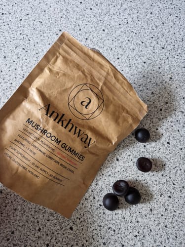 Customer photo review of 2-Month Mushroom Gummies