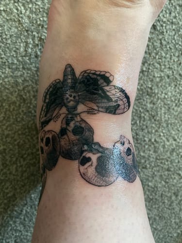 Customer photo review of TattooNumbx Numbing Cream
