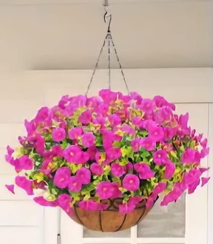 Customer photo review of Bulk 20 Bundles Artificial Flowers for Outdoor Fake Plants for Spring Decoration Wholesale