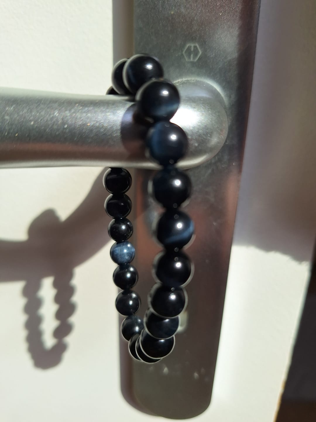 Customer photo review of Bracelet "Ange Gardien" en Oeil de Faucon