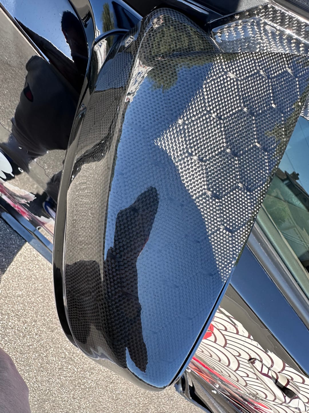Customer photo review of 2015-2020 TLX  Mstyle Mirror caps replacement