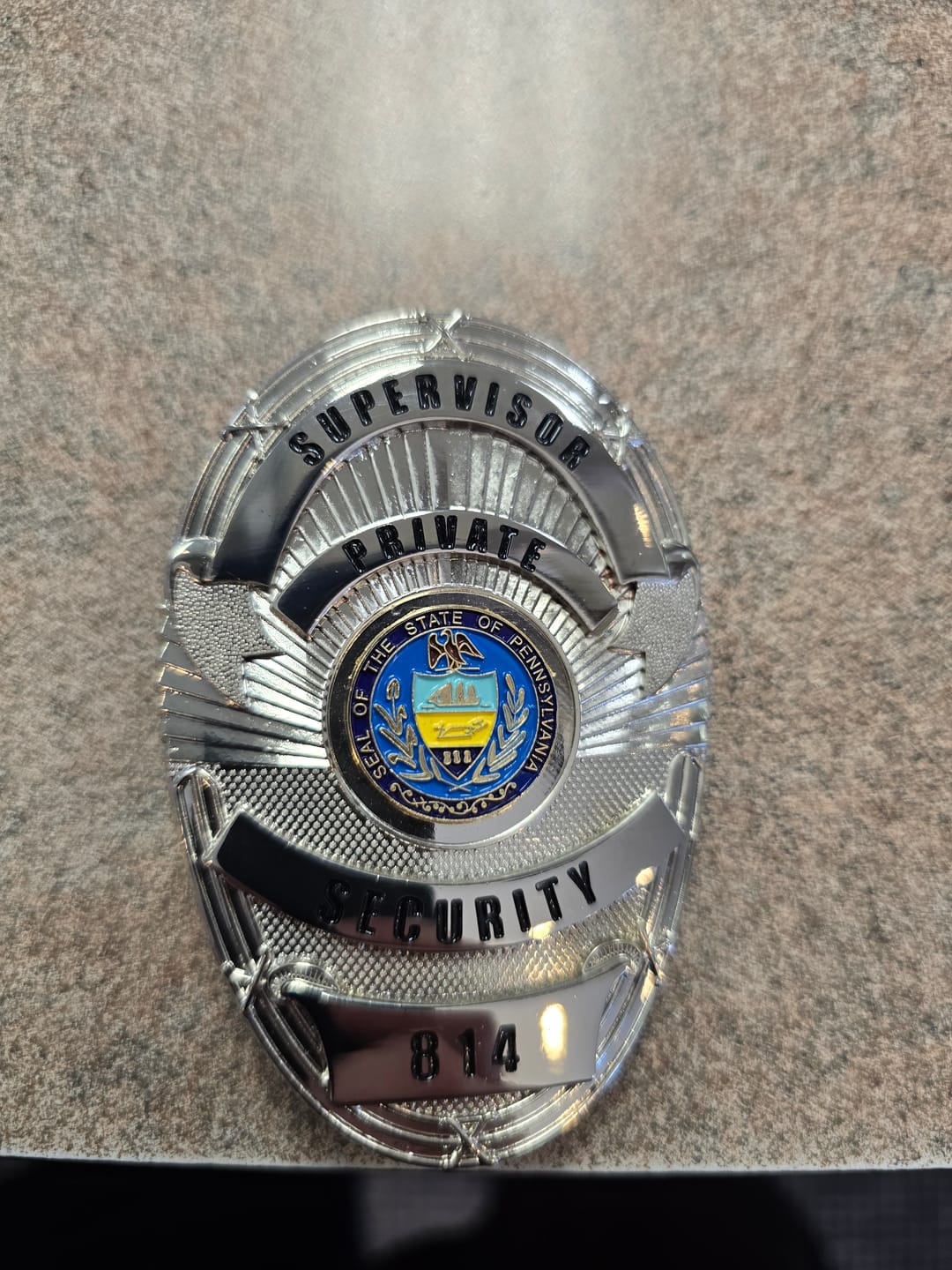 Customer photo review of Customizable Badge BA03