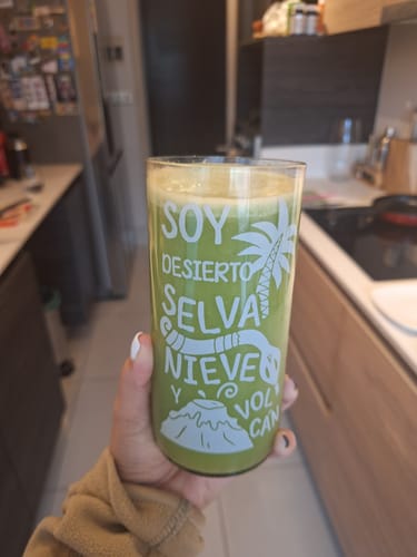 Customer photo review of Chamo Glass - Juego de 6 Vasos