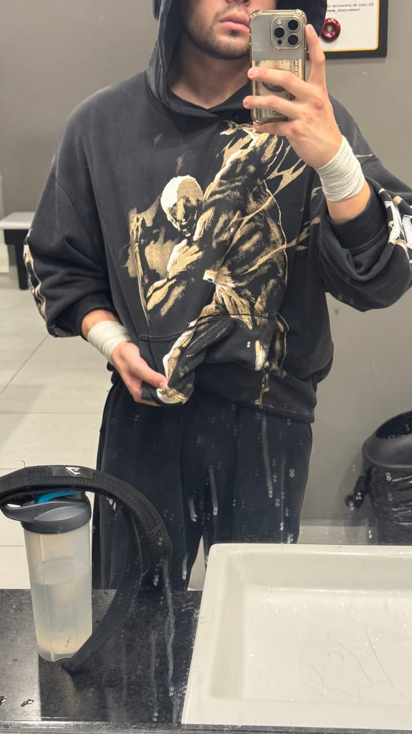 Customer photo review of 5129 - AOT©  x YLA Pullover Hoodies