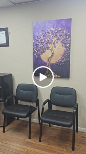 Customer video review of AMETHYST TREE CANVAS