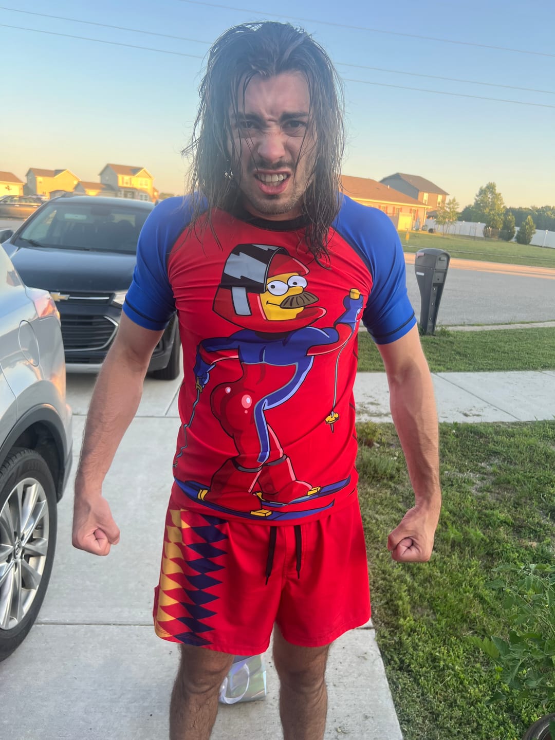 Customer photo review of Build Your Own - Rashguard / Compression Top
