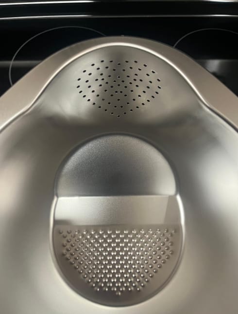 Customer photo review of Premium Stainless Steel Rice Strainer