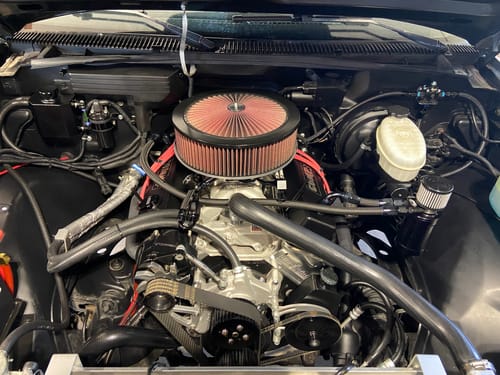 Customer photo review of SBC Catch Can Kit For 1.22" Push In Grommets