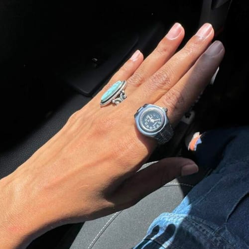 Customer photo review of MILANO RING | SILVER BLACK