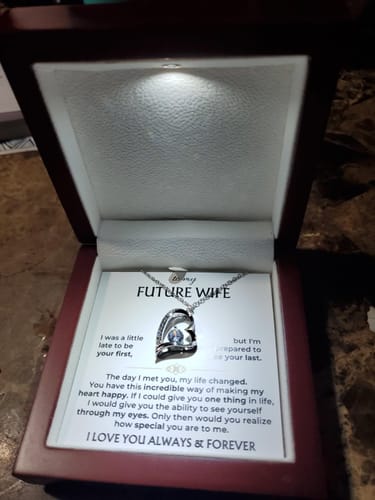 Customer photo review of To My Future Wife - Forever Love Gift Set - SS503V2