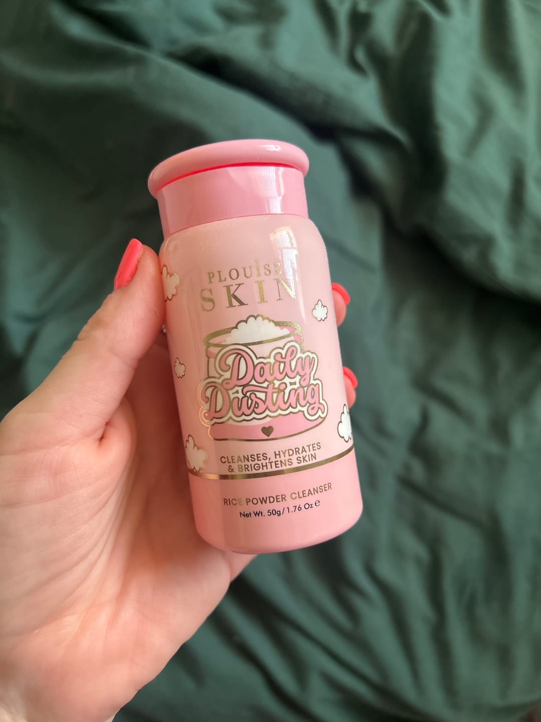 Customer photo review of P. Louise Daily Dusting Rice Powder Cleanser