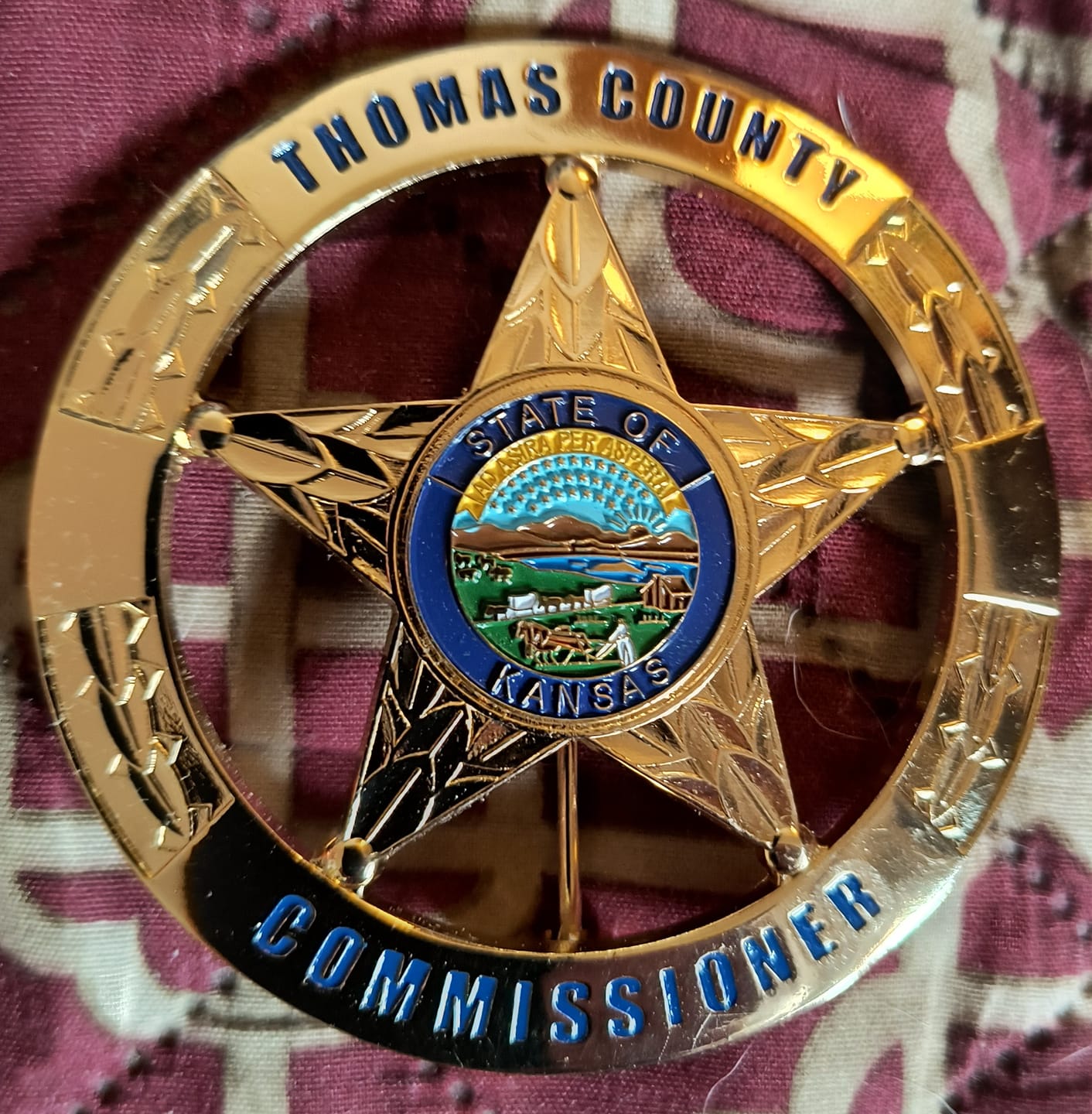 Customer photo review of Customizable Badge BA29