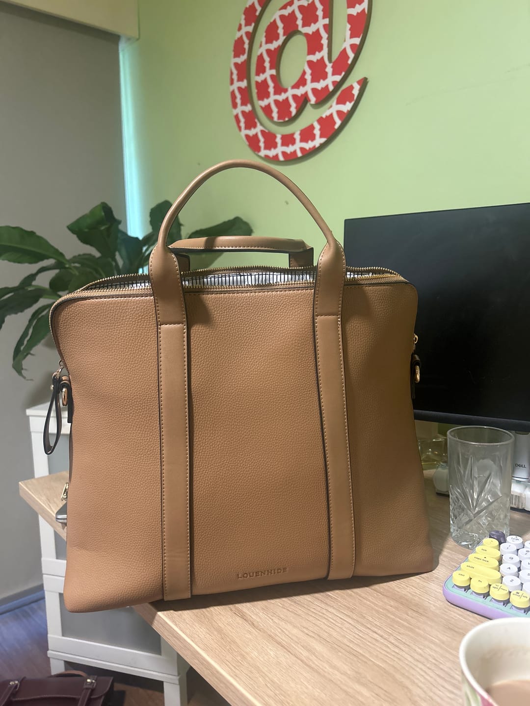 Customer photo review of Rhodes Laptop Bag - Black