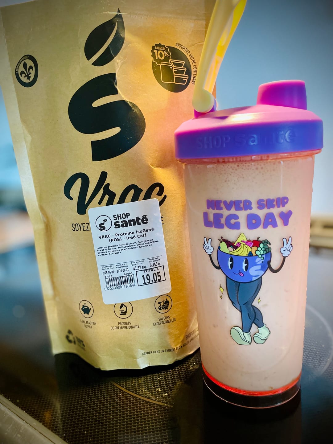 Customer photo review of VRAC - Protéine IsoGen® (1lb)