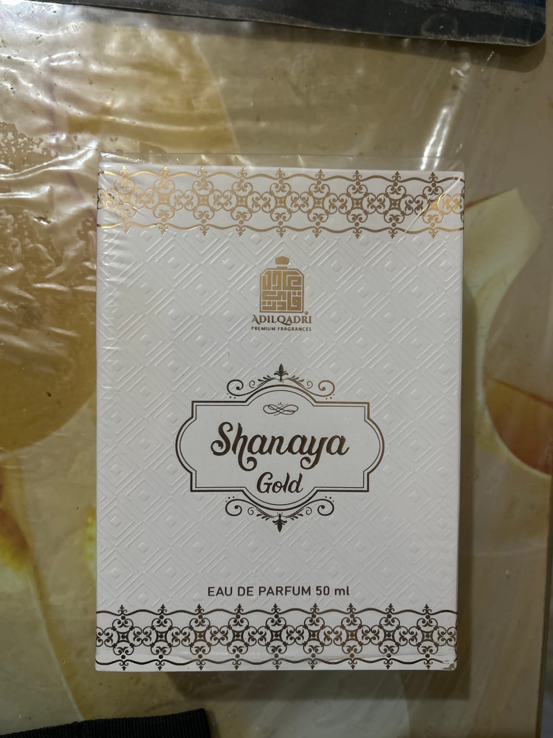 Customer photo review of Shanaya Gold Perfume Spray