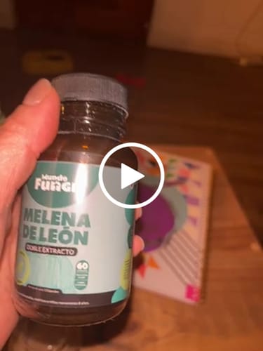 Customer video review of Melena de León Cápsulas + Gotas - Extracto Ultra Concentrado