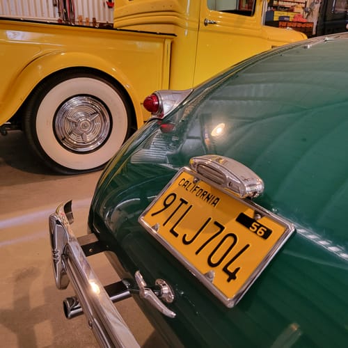 Customer photo review of 1963 CALIFORNIA LICENSE PLATE 6"x12" (156.5mm x 305mm)