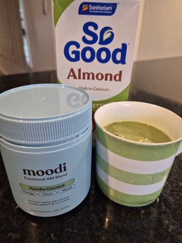 Customer photo review of Matcha Coconut