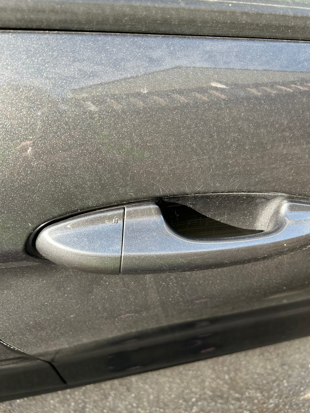 Customer photo review of Standard Door Handle Lock Cover Mk8/8.5 Fiesta / Mk2 Puma