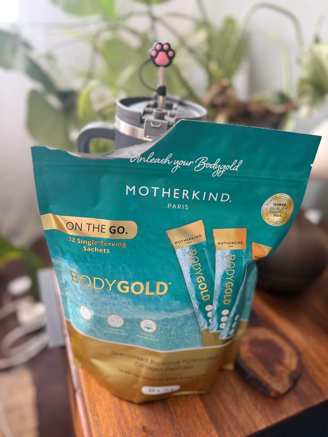 Customer photo review of BodyGOLD Collagen Single Servings