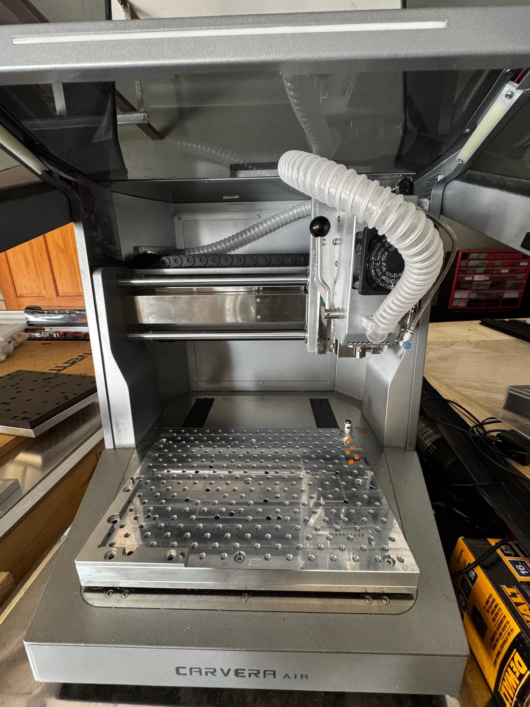 Customer photo review of Makera Carvera Air Fixture Tooling Plate