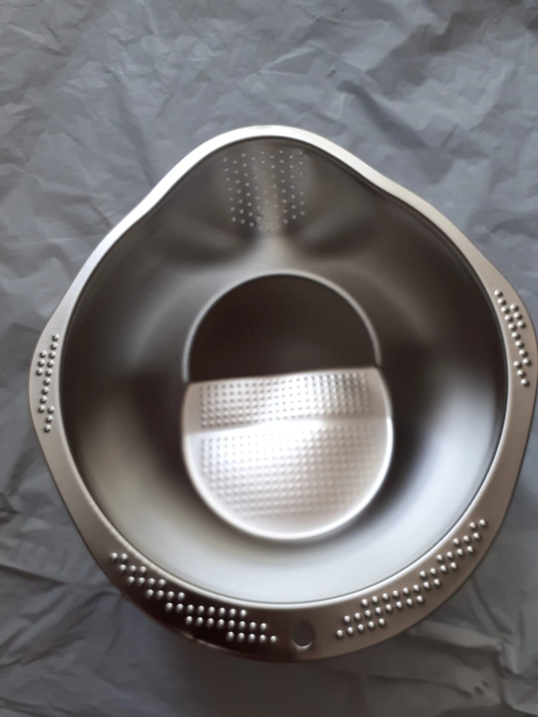 Customer photo review of Premium Stainless Steel Rice Strainer