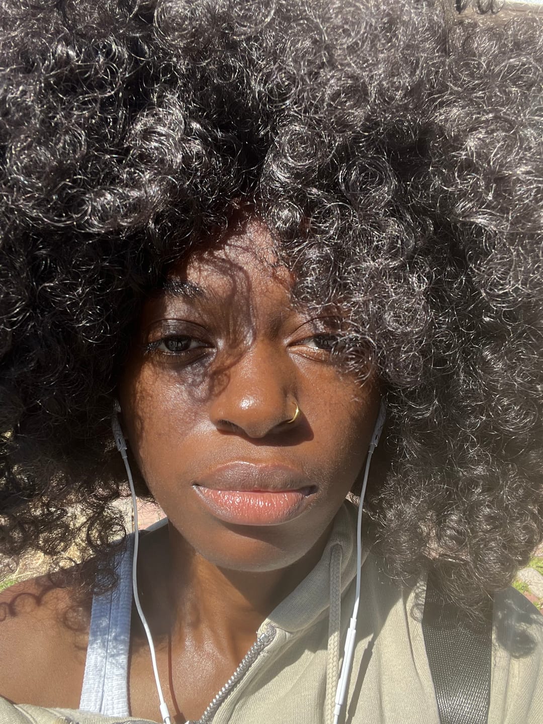 Customer photo review of Faux piercing Léa