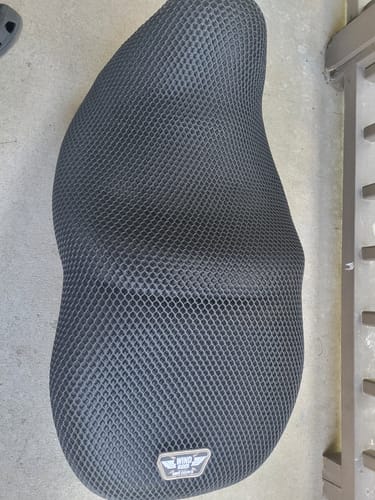 Customer photo review of Wind Rider Seat Cover