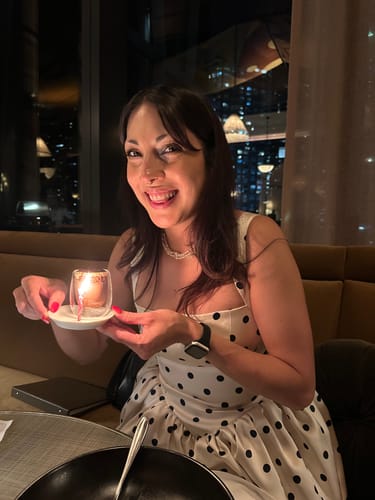 Customer photo review of D1359 Sainte-Chapelle Sheer Jelly Dip Powder