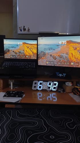 Customer photo review of Monitor MSI Pro MP225 - 21.5" - (1920x1080) FHD - IPS - 100Hz