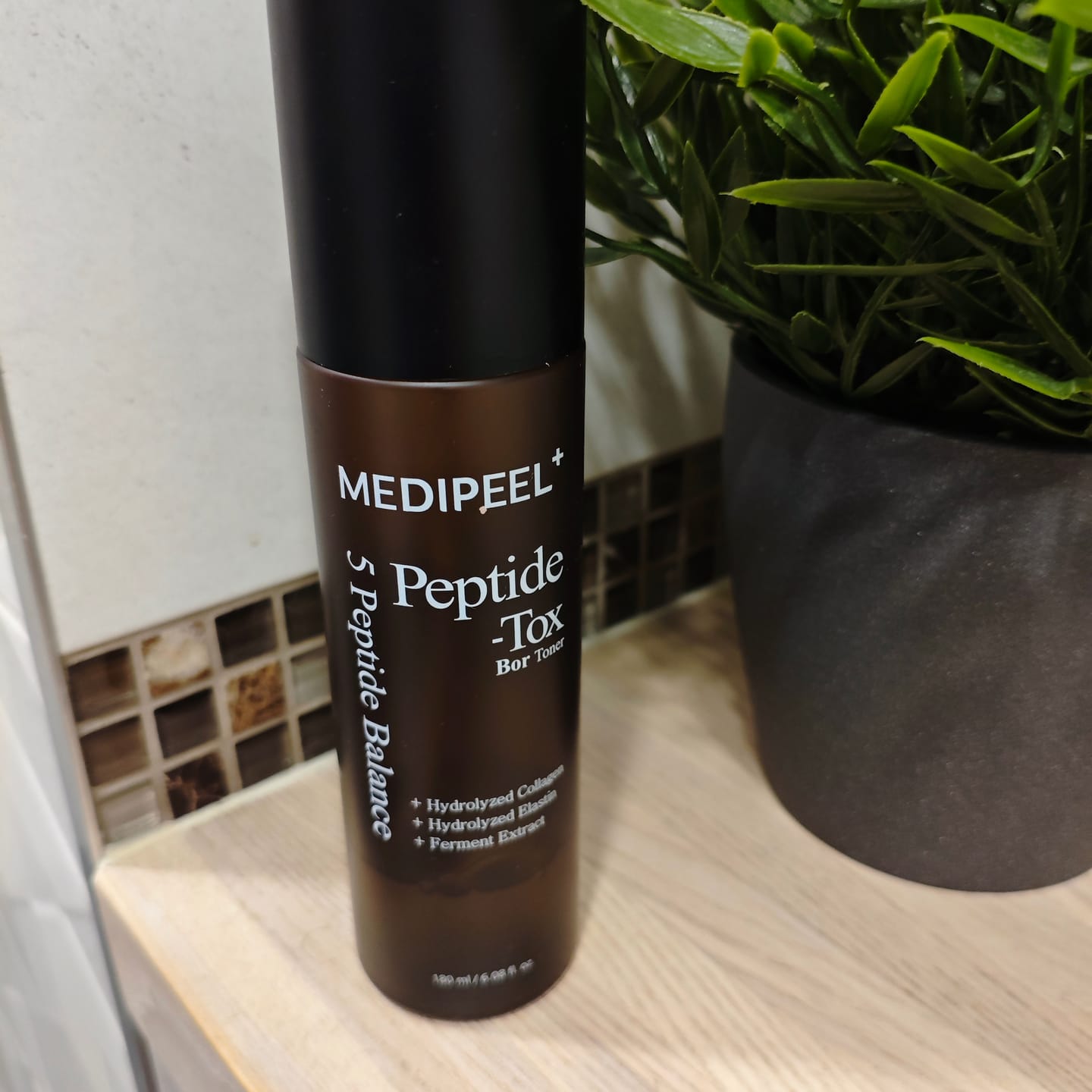 Customer photo review of Liftinga toniks ar peptīdu kompleksu Medi-Peel Peptide-Tox Bor Toner