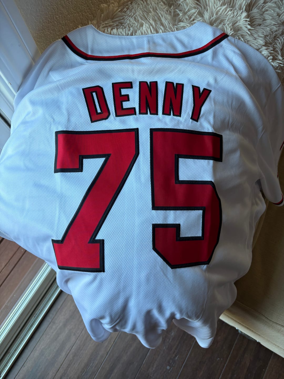 Customer photo review of Custom Baseball Jersey Stitched Personalized Baseball Sports Uniform For Men Women Boy