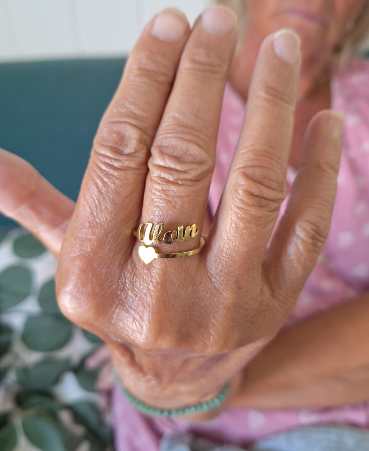 Customer photo review of Ring med navn