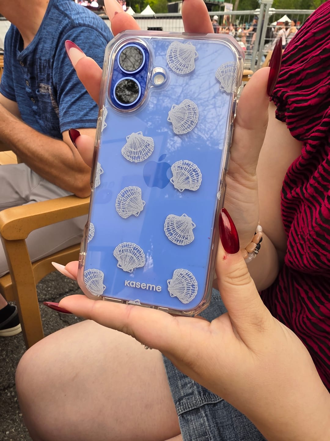 Customer photo review of Bondi Beach Clear Case